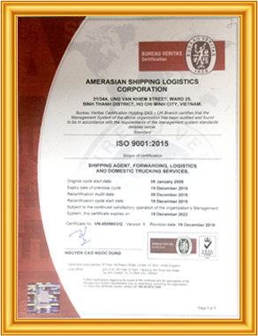 Chứng nhận quản lý chất lượng ISO 9001:2015